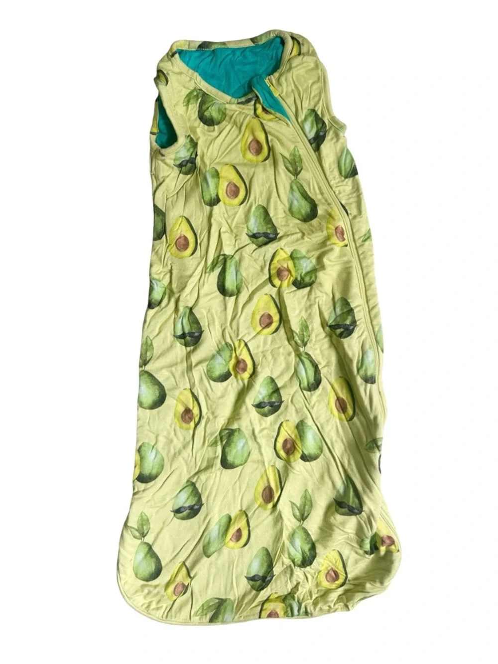 Posh Peanut Bamboo Sleep Sack Sleep Bag Avocado Green 0-6M 0.5 TOG - Picture 2 of 5